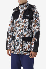 Men Sweaters & Outerwear | FILA Antarctic 3-in-1 Park 047 GIRAFFE PRINT
