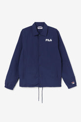 Men Sweaters & Outerwear | FILA Coaches Jacket 412 FILA NAVY