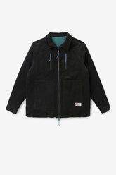 Men Sweaters & Outerwear | FILA Crank Reversible Jacket 001 BLACK / JUNE BUG