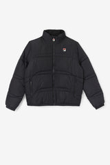 Men Sweaters & Outerwear | FILA Elias Puffer Jacket 001 BLACK