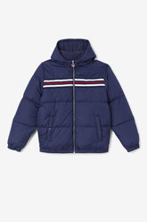Men Sweaters & Outerwear | FILA Jake Puffer Jacket 410 FILA NAVY / FILA RED