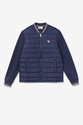 Men Sweaters & Outerwear | FILA Marco Puffer Jacket 410 PEACOAT