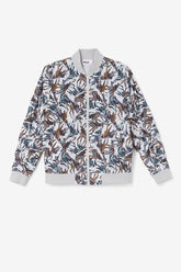 Men Sweaters & Outerwear | FILA Mav Bomber Jacket 047 GIRAFFE PRINT
