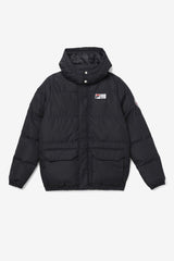 Men Sweaters & Outerwear | FILA Otler Puffer Jacket 001 BLACK