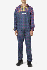 Men Sweaters & Outerwear | FILA Tej Windjacket 990 JUNE BUG / RHUBARB / SAFFRON / PEACOAT