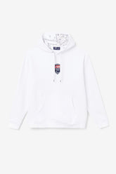 Men Sweatshirts & Hoodies | FILA 2Pac Patch Hoodie 100 WHITE
