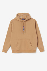 Men Sweatshirts & Hoodies | FILA 2Pac Patch Hoodie 227 TOBACCO BROWN