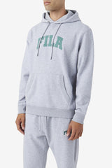 Men Sweatshirts & Hoodies | FILA Brook Hoodie 064 LIGHT GREY MARL / BLUE SPRUCE