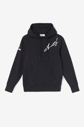 Men Sweatshirts & Hoodies | FILA Grant Hill Lazarus Hoodie 001 BLACK