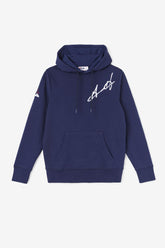 Men Sweatshirts & Hoodies | FILA Grant Hill Lazarus Hoodie 410 NAVY