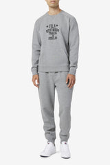 Men Sweatshirts & Hoodies | FILA Juddah Crew 027 VARSITY HEATHER