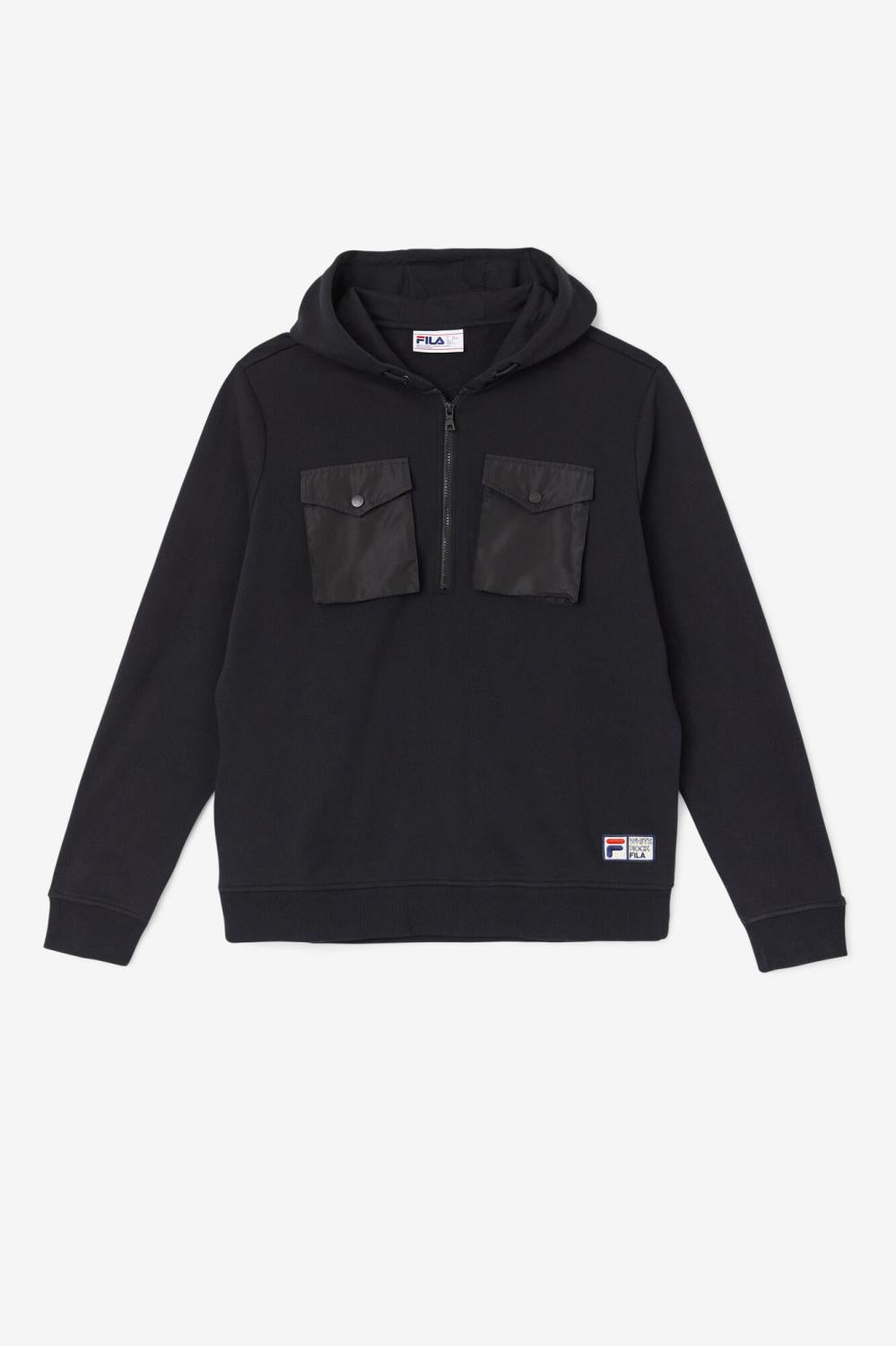 Men Sweatshirts & Hoodies | FILA Mekong Hoodie 001 BLACK