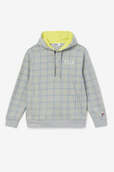 Men Sweatshirts & Hoodies | FILA Rish Hoodie 042 MONUMENT / BLAZING YELLOW / JUNE BUG