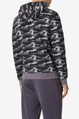 Men Sweatshirts & Hoodies | FILA Seneca Hoodie 079 THUNDERSTORM CAMO