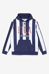Men Sweatshirts & Hoodies | FILA Soni Hoodie 100 WHITE / FILA RED / WHITE
