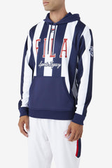 Men Sweatshirts & Hoodies | FILA Soni Hoodie 100 WHITE / FILA RED / WHITE