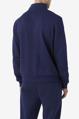 Men Sweatshirts & Hoodies | FILA Weston Half Zip 410 FILA NAVY