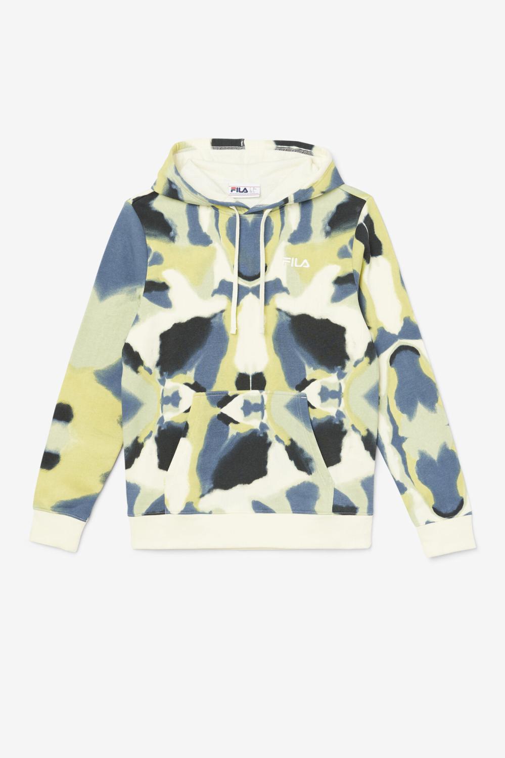 Men Sweatshirts & Hoodies | FILA Tadi Hoodie 177 BABY'S BREATH BRUSHSTROKE PRINT