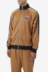 Men Sweatsuits & Tracksuits | FILA 2Pac Track Jacket 227 TOBACCO BROWN / BLACK / WHITE