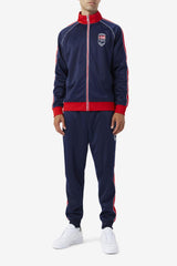 Men Sweatsuits & Tracksuits | FILA 2Pac Track Jacket 410 FILA NAVY / FILA RED / WHITE