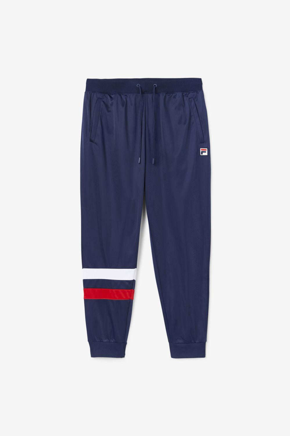 Men Sweatsuits & Tracksuits | FILA Jaya Track Pant 410 FILA NAVY / FILA RED / WHITE