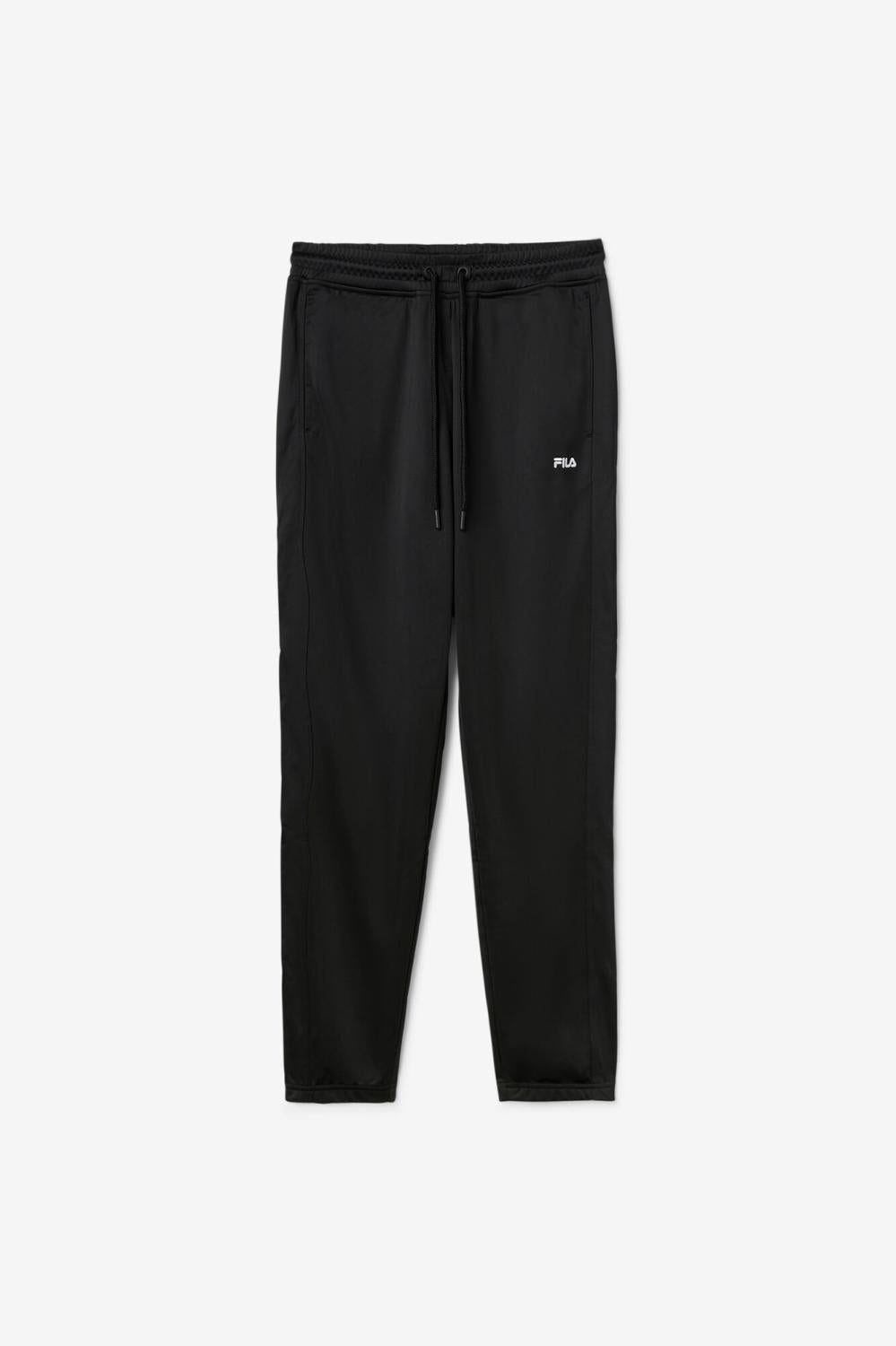 Men Sweatsuits & Tracksuits | FILA Nigeria Track Pant 001 BLACK / WHITE