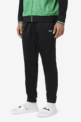 Men Sweatsuits & Tracksuits | FILA Nigeria Track Pant 001 BLACK / WHITE