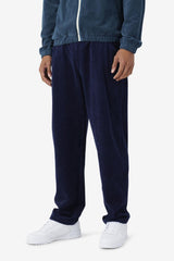 Men Sweatsuits & Tracksuits | FILA Pryor Velour Pant 410 FILA NAVY