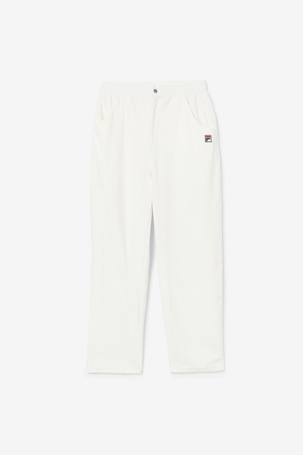 Men Sweatsuits & Tracksuits | FILA Pryor Velour Pant 806 EGRET