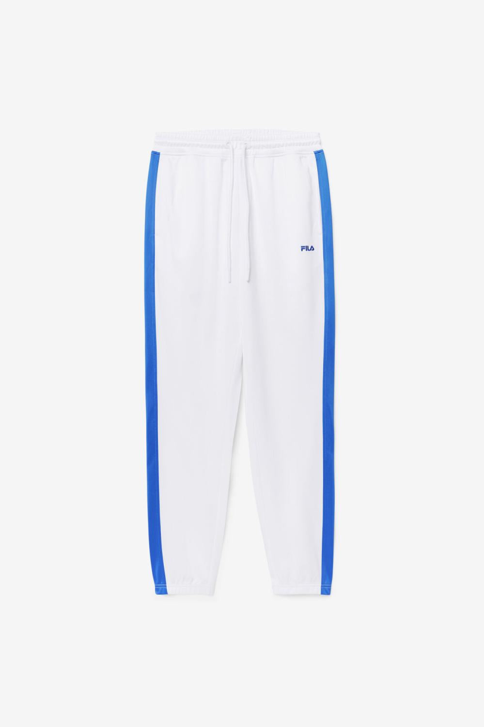 Men Sweatsuits & Tracksuits | FILA Puerto Rico Pant 100 WHITE / PRINCESS BLUE