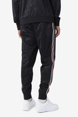 Men Sweatsuits & Tracksuits | FILA Ridd Track Pant 001 BLACK / GARDENIA / RADIANT YELLOW