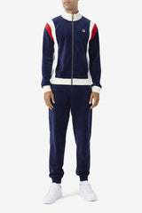 Men Sweatsuits & Tracksuits | FILA Terence Velour Pant 410 FILA NAVY