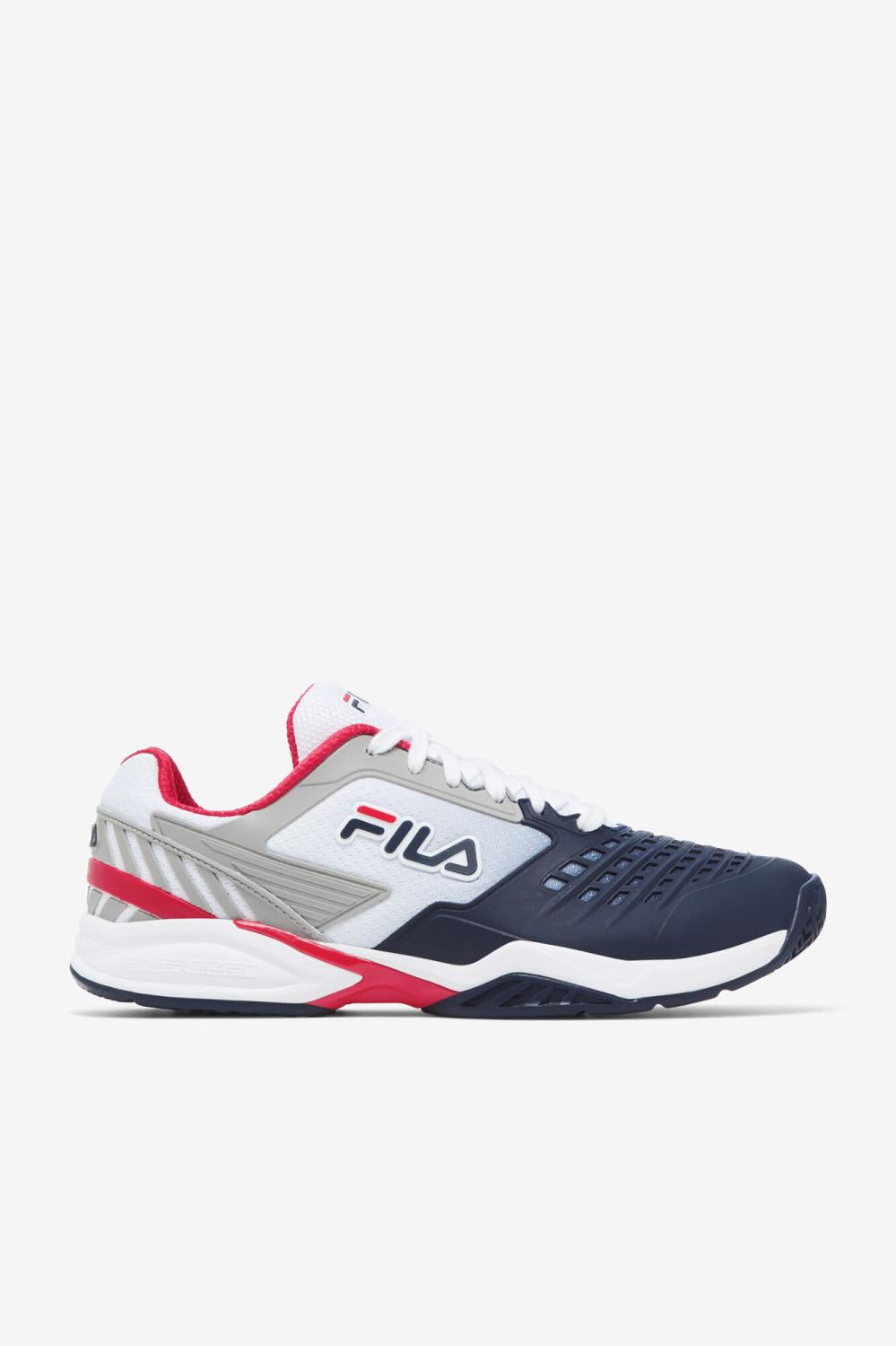 Men Tennis | FILA Men's Axilus 2 Energized 125 WHITE / NAVY / RED