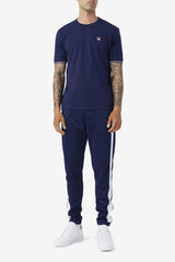 Men Tops | FILA Caleb Crew 410 FILA NAVY