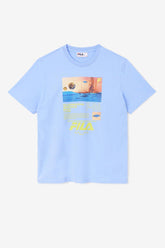 Men Tops | FILA Ceylon Tee 918 CORNFLOWER BLUE