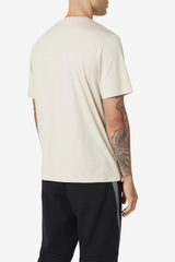Men Tops | FILA Commuter Tee 270 PELICAN HEATHER