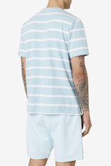 Men Tops | FILA Deny Crew 210 CLEAR BLUE / WHITE