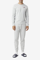 Men Tops | FILA Flynn Long Sleeve Tee 289 LIGHT GREY