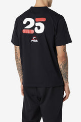 Men Tops | FILA Grant Hill Cormac Tee 001 BLACK