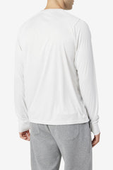 Men Tops | FILA Jazam Long Sleeve Crew 036 NIMBUS CLOUD / BLACK