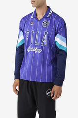 Men Tops | FILA Kay Goalie Jersey 514 LIBERTY / BEL AIR BLUE / WHITE / PAGODA BLUE
