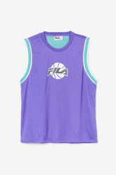 Men Tops | FILA Ovi Basketball Jersey 588 ELECTRIC PURPLE / CERAMIC / WHITE / DARK SHADOW