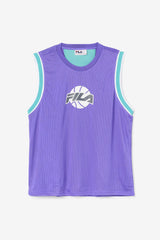 Men Tops | FILA Ovi Basketball Jersey 588 ELECTRIC PURPLE / CERAMIC / WHITE / DARK SHADOW