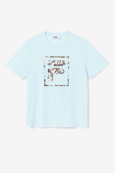 Men Tops | FILA Pras Tee 438 ICED AQUA