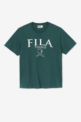 Men Tops | FILA Saran Tee 990 JUNEBUG / GARDENIA