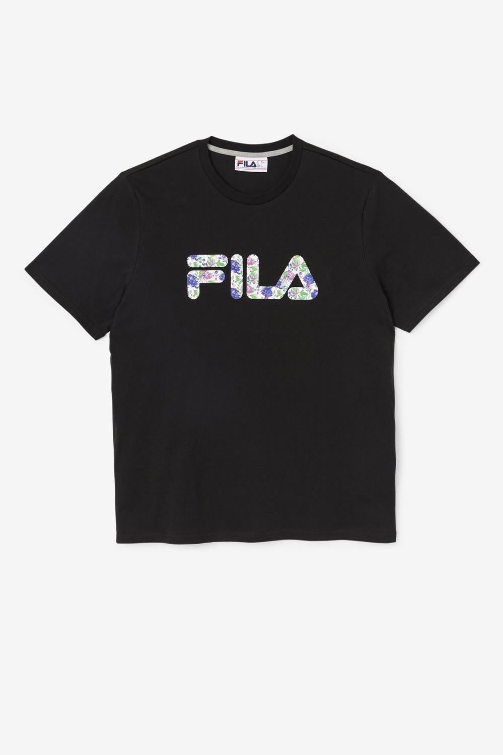 Men Tops | FILA Saranac Tee 001 BLACK