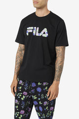 Men Tops | FILA Saranac Tee 001 BLACK