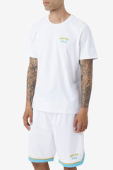Men Tops | FILA Semi-Pro Moon Tee 100 WHITE