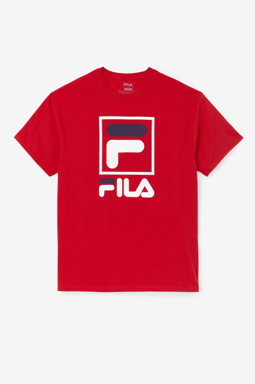 Men Tops | FILA Stacked Tee Shirt