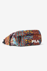 Men/Women Socks & Accessories | FILA Jorina Patch Print Fanny Pack 933 MOONLIT OCEAN / RADIANT YELLOW/ W HITE PRINT